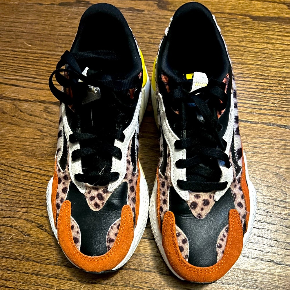 Puma multicolored, funky, women’s shoes size 8